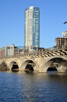 Tall Building and Bridge  Tall Building and Bridge